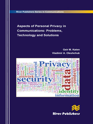 cover image of Aspects of Personal Privacy in Communications--Problems, Technology and Solutions